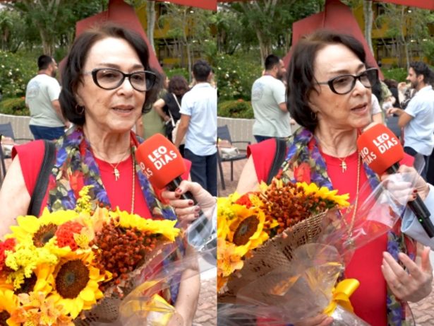 Em homenagem na Calçada da Fama da Globo, Nívea Maria relembra papéis marcantes