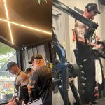 Sem falhar! Dwayne Johnson, “The Rock”, treina em academia no Rio durante turnê de “Moana”