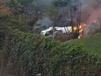 Avião que caiu no interior de São Paulo já havia feito 3 voos nesta sexta-feira (9/8)