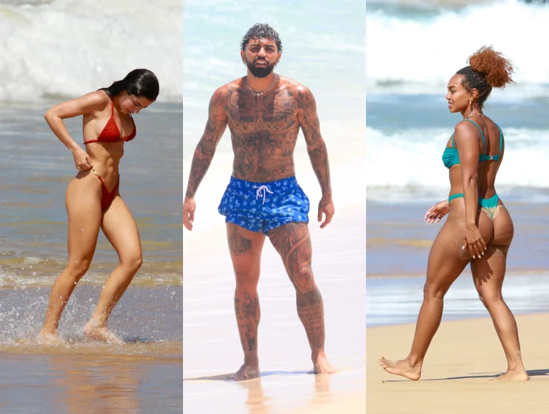 Calorão de verão: famosos aproveitam dia pelas praias do Brasil