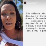 Fernanda Ganzarolli acusa sobrinha de ter “roubado” seu Instagram