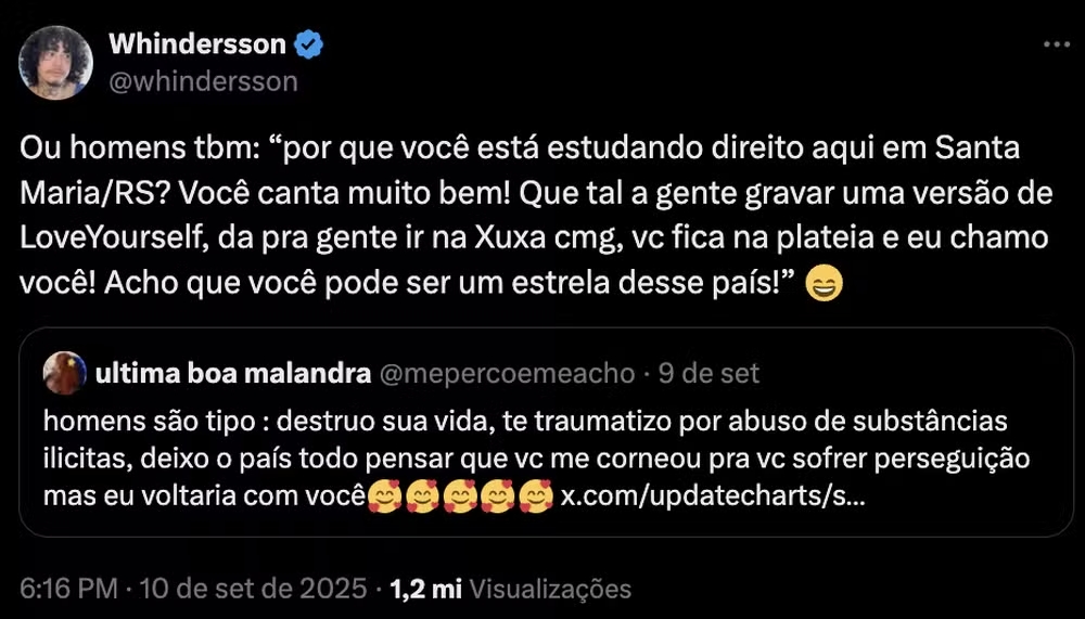 Reprodução/X Reprodução/X
