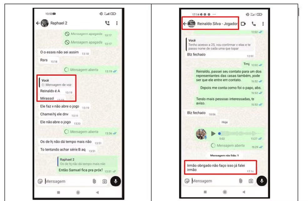 Filho de Popó empresários são acusados de tentar aliciar jogadores; Entre eles, Reinaldo, do Mirassol / Reprodução: Ge.globo