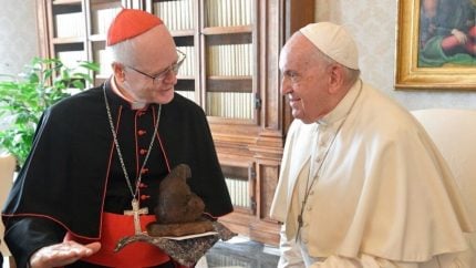 Cardelal Dom Odilo e Papa Francisco