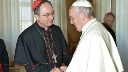 Cardeal Sergio da Rocha e Papa Francisco