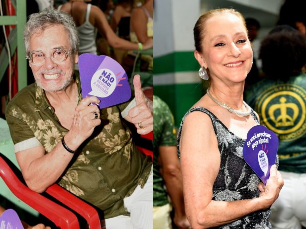 Carlinhos de Jesus e Ana Botafogo entram em campanha contra assédio a mulheres no Carnaval