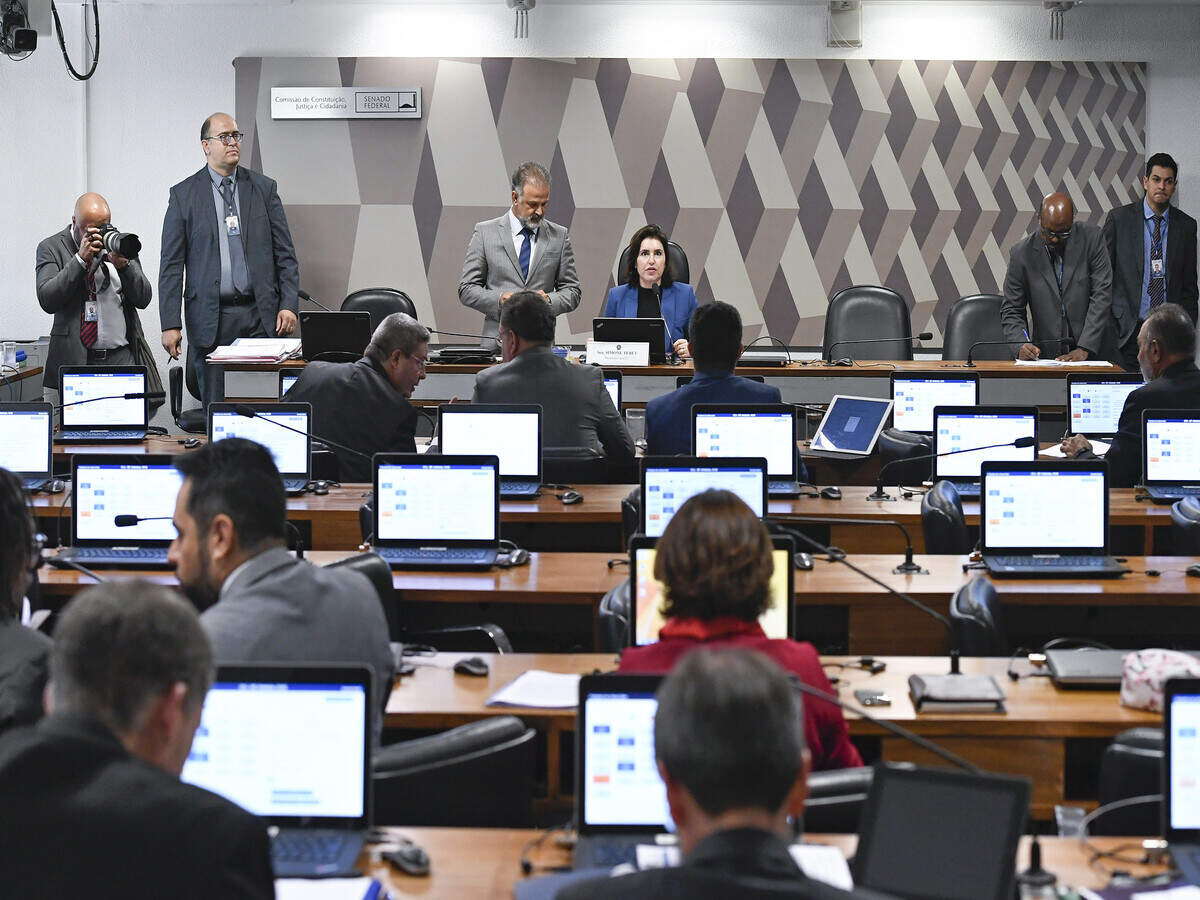 CCJ Senado - Internet Reprodução CCJ Senado - Internet Reprodução