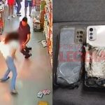 Dona do celular que pegou fogo conta ao portal LeoDias qual é a marca e modelo dele