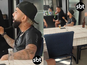 Gabigol é flagrado com a camisa do Corinthians e irrita torcida do Flamengo. Veja!