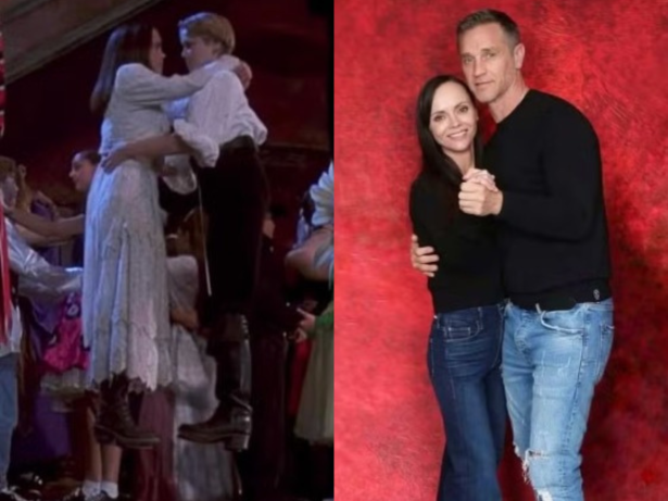 Christina Ricci e Devon Sawa recriam cena icônica de “Gasparzinho” após 30 anos