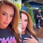 Nicole Bahls mostra bastidores do primeiro ensaio da “Dança dos Famosos”: “Acabada”