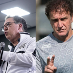 Presidente do Santos detalha escolha por Cuca: “Conhece os bastidores”