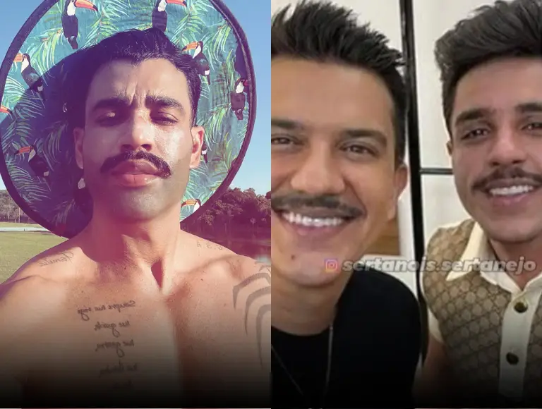 Como ficariam os outros sertanejos se o bigode de GL virasse moda?