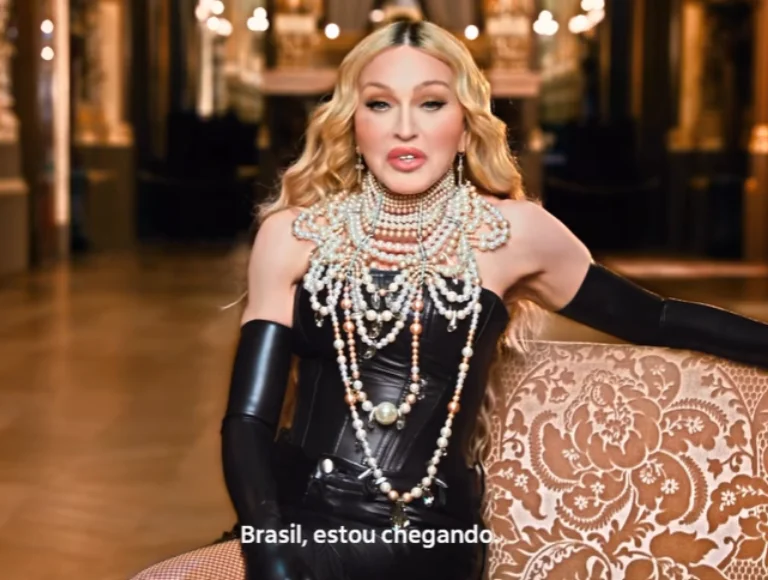 Confirmado! Madonna avisa ao Brasil que “está chegando”. Veja!