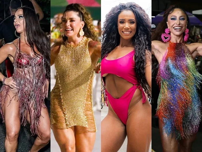 Conheça as rainhas de bateria do Carnaval do Rio em 2024