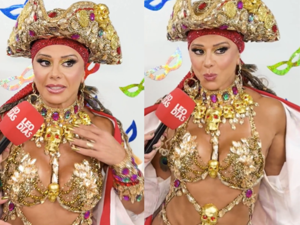 Viviane Araujo fala sobre desfile do Salgueiro e revela detalhes da fantasia
