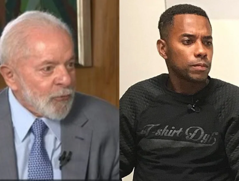 “Cria vergonha, Robinho!”, diz Lula ao defender que jogador cumpra pena por estupro no Brasil