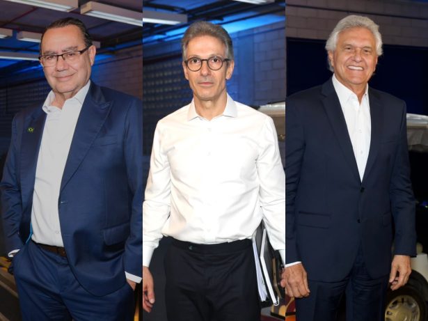 Caiado, Zema e Cury já estavam nos Estúdios Globo quando debate foi cancelado
