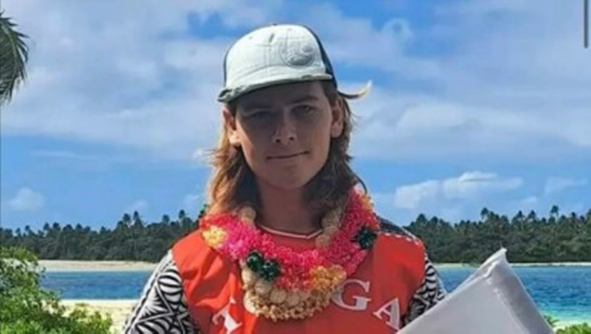 Jackson James Rice iria representar Tonga no kitesurf; ele foi encontrado sem vida no último sábado (15/06) (Reprodução CNN)