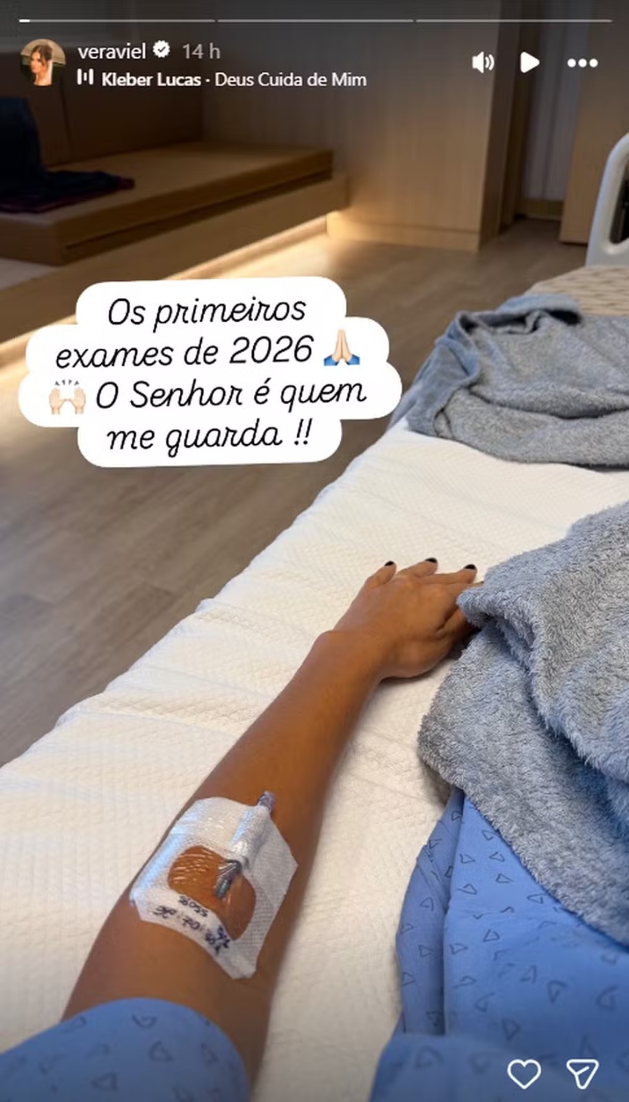 Vera Viel fala de tratamento de câncer. (Reprodução: Instagram)