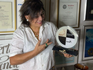 Roberta Miranda participou da campanha de doação de recursos ao RS para CUFA. Foto: Divulgação