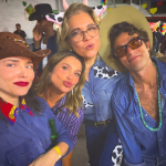 Leticia Colin mostra Festa Junina do elenco de “Quem Ama Cuida”: “Que Anarriê foi esse?”