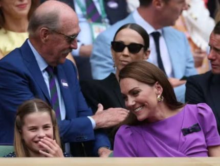 Em rara aparição desde anúncio de câncer, Kate Middleton vai a final de tênis com a filha