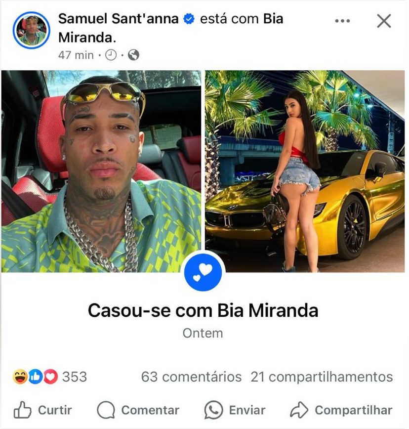 Reprodução / Facebook