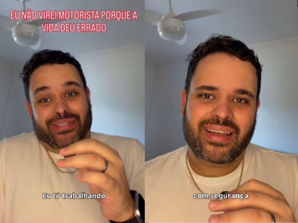 Ex-“BBB” rebate deboche de passageiro após ser exposto como motorista de aplicativo