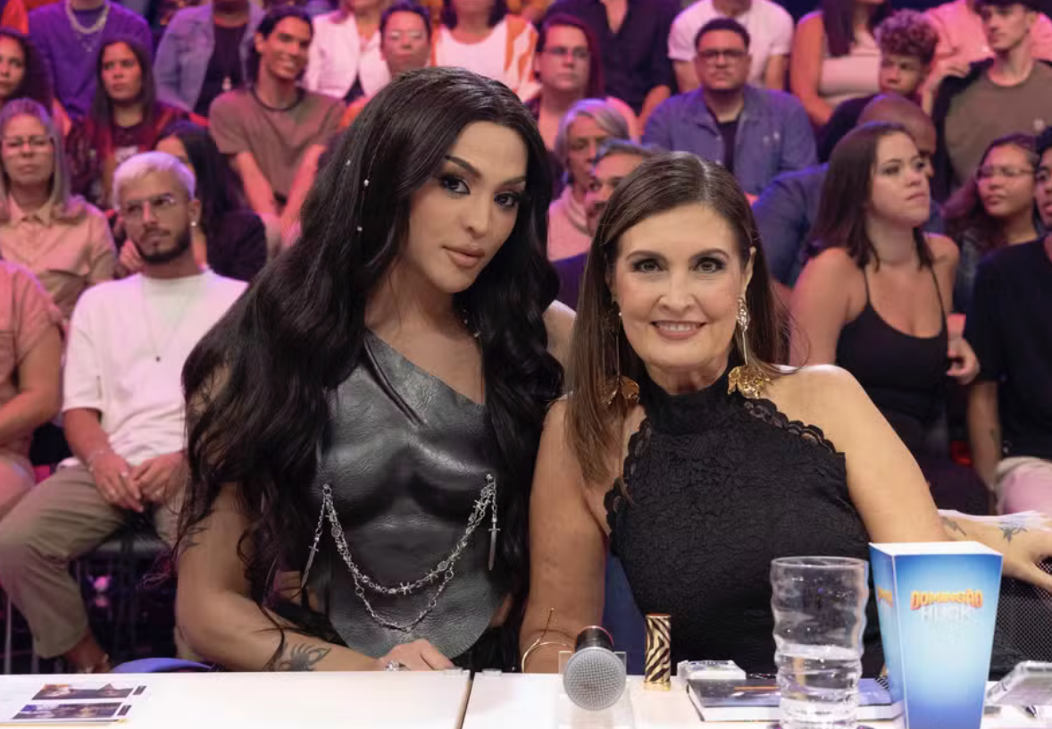 Pabllo Vittar e Fátima Bernardes