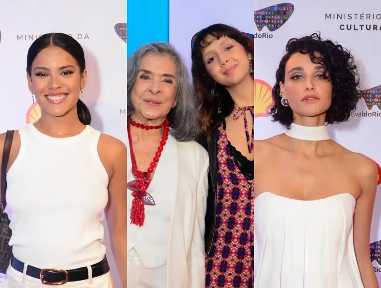 De Bella Campos a Betty Faria! Famosos vão ao festival de cinema do Rio