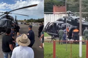 Helicóptero de Neymar é utilizado em resgate de feridos no RS