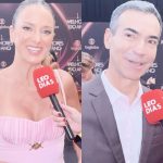 Ticiane Pinheiro entrega pistas de projeto na Globo e recebe o carinho de Tralli
