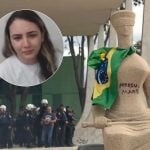 STF mantém pena de 14 anos para mulher que pichou estátua com “Perdeu, mané”