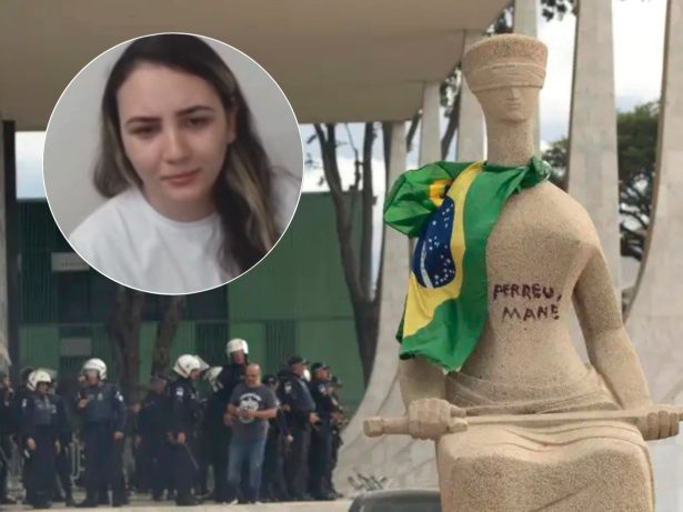 STF mantém pena de 14 anos para mulher que pichou estátua com “Perdeu, mané”