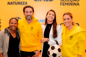 O empresário tem forte participação com o futebol feminino no Brasil. Foto: Reprodução