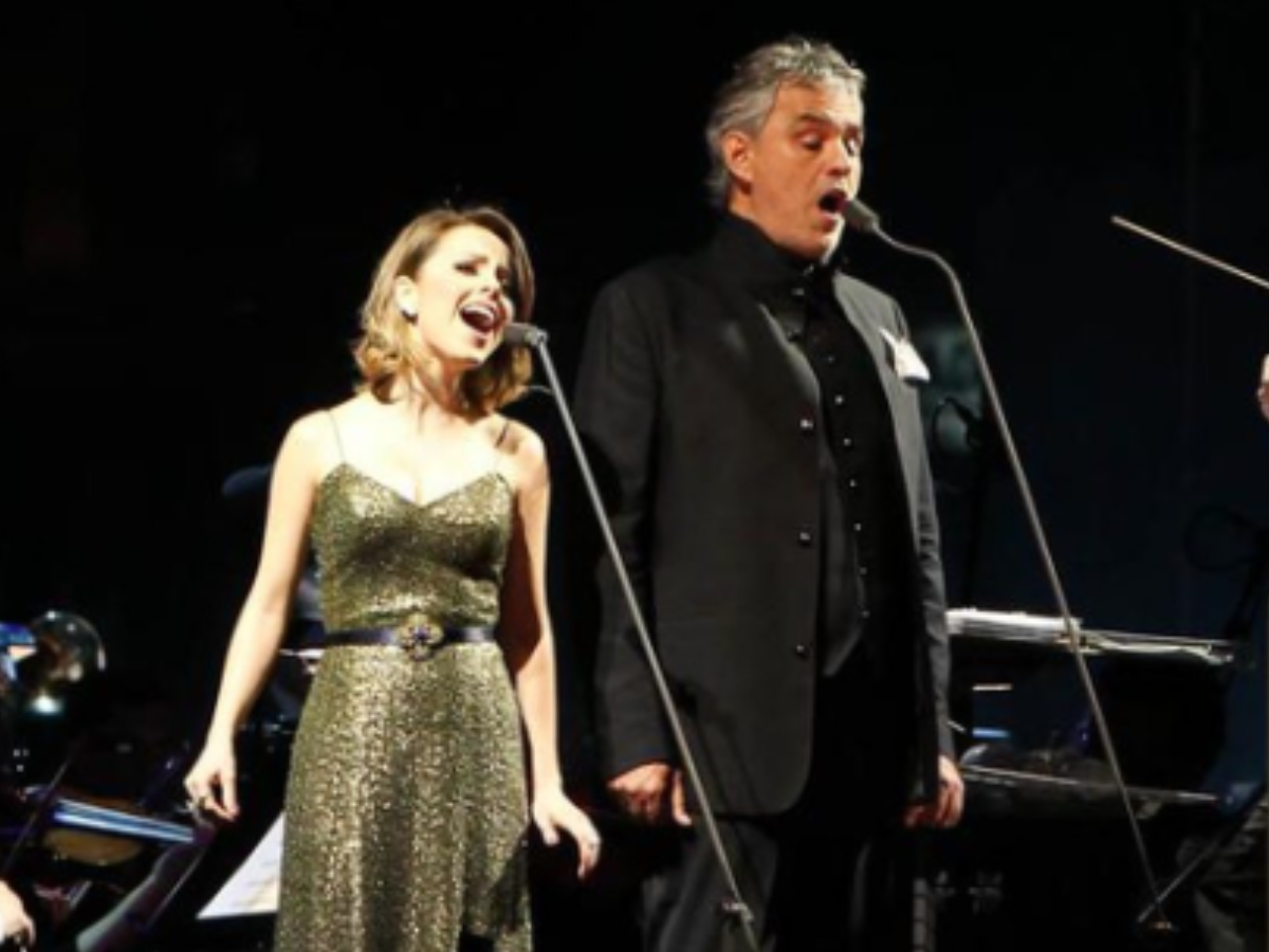 Andrea Bocelli e Sandy