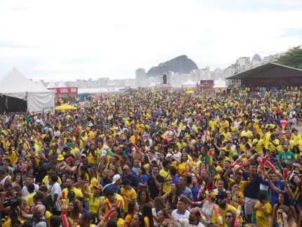 A partir de junho, orla de Copacabana terá fan fest para a Copa América