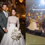 Ex-BBBs marcam presença no casamento de Laís Caldas e Gustavo Marsengo