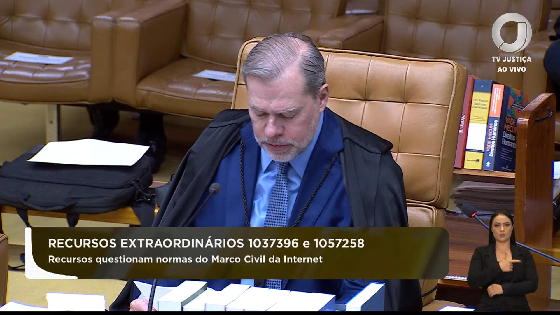 Reprodução: YouTube/TV Justiça Reprodução: YouTube/TV Justiça