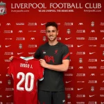 Liverpool anuncia que irá aposentar camisa de Diogo Jota