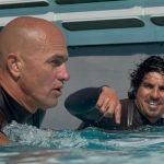 Gabriel Medina surfa com Kelly Slater e Rodrigo Santoro em piscina de ondas em SP