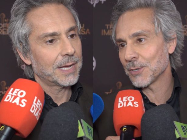 Alexandre Nero revela ser uma pessoa tímida e elogia Silvio Santos no “Troféu Imprensa”