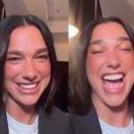 Dua Lipa manda recado em português e conta empolgação com turnê no Brasil: “Prometa!”