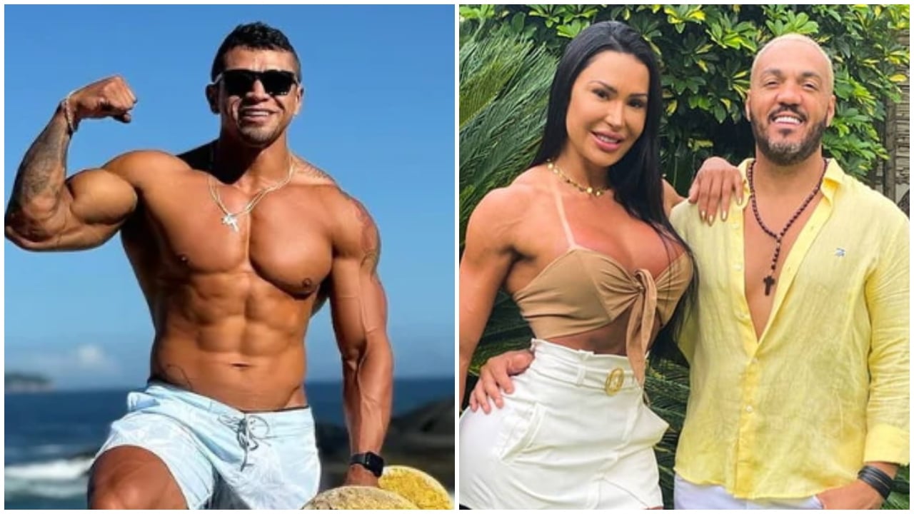 Gracyanne Barbosa e Gilson de Oliveira