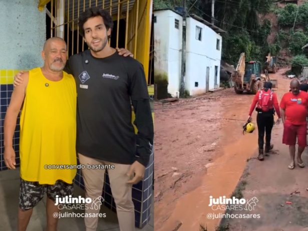 Após perder casa em tragédia em Juiz de Fora, idoso salva cachorro e emociona o país