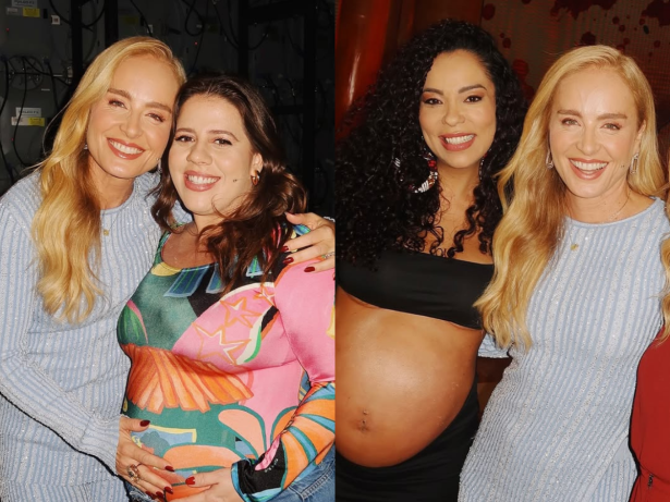 Angelica fala das perdas dos bebês de Tati Machado e Micheli Machado