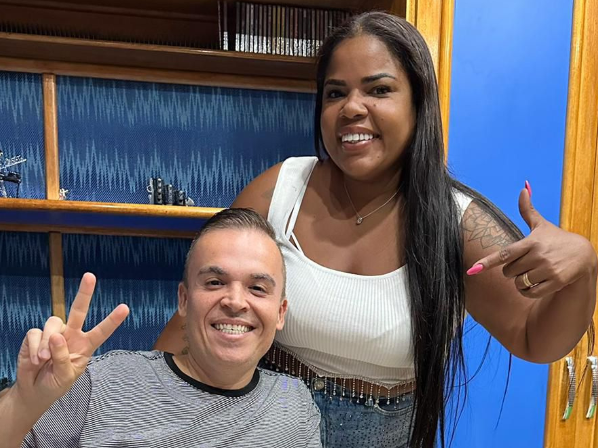 DJ Batata e Luana Nobre. Foto: Divulgação