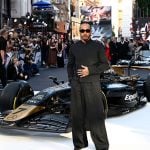 Lewis Hamilton prestigia estreia de filme da Fórmula 1 na Inglaterra