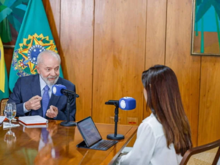 Entrevista com Lula na Record vaza e irrita emissora